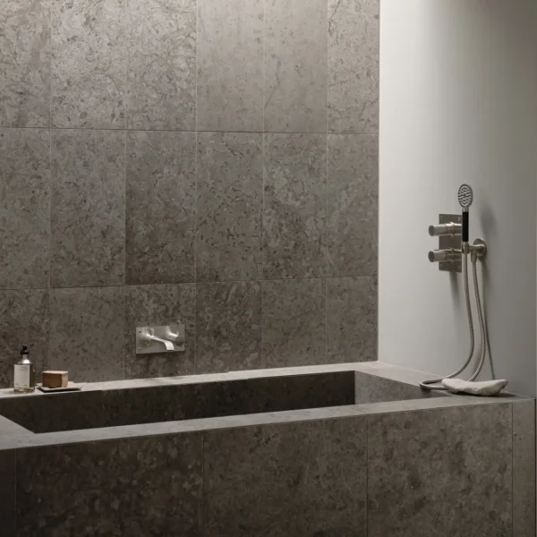 Bricmate Runö Dark Grey – Granitkeramik – 296x296